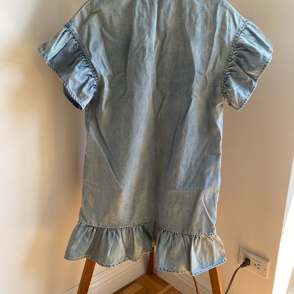 ULLA JOHNSON MARIANNE DENIM DRESS - Picture 3 of 4